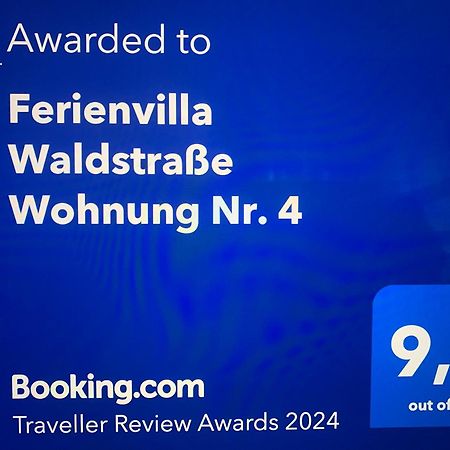 Ferienvilla Waldstrasse Wohnung Nr. 4 塞巴特黑灵斯多夫 外观 照片